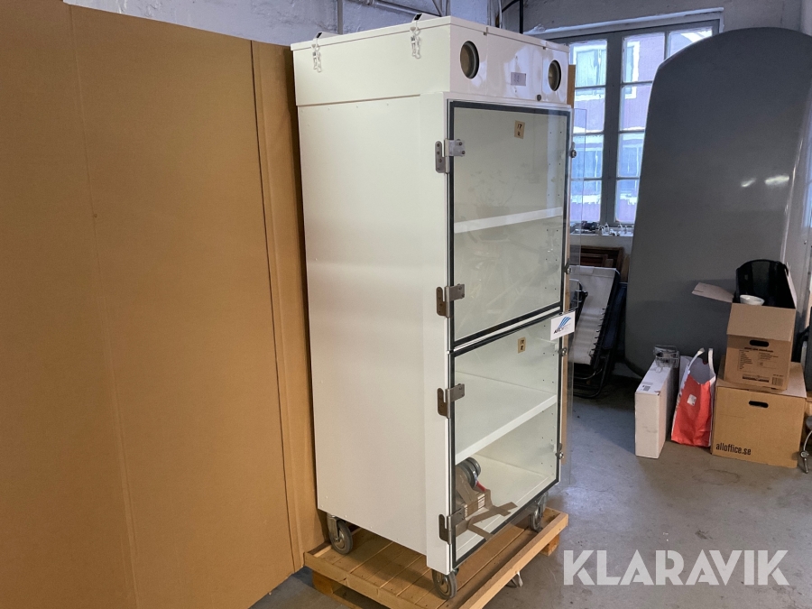 Plåtskåp med ventilation 3 st