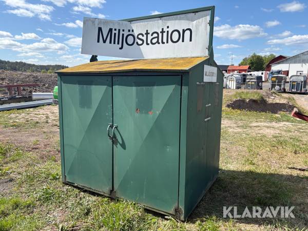 Container/miljöstation