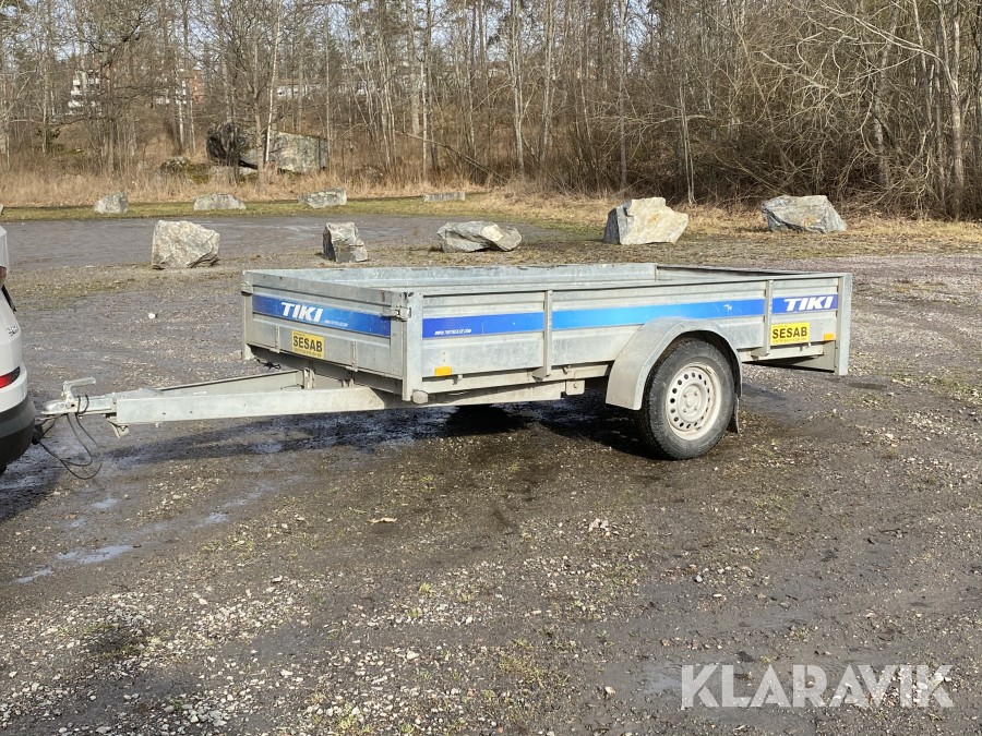 Personbilssläp Tiki CS275-R 750kg