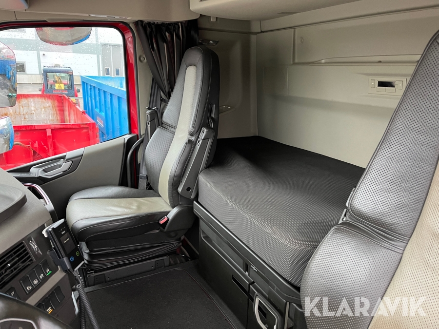 Lastbil kranlastväxlare Volvo FH 460 I-shift, HIAB hooklift 18T