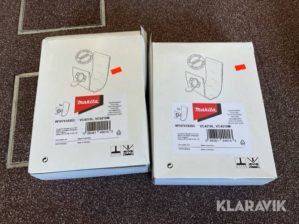 Dammpåsar Makita W107418353 8 st