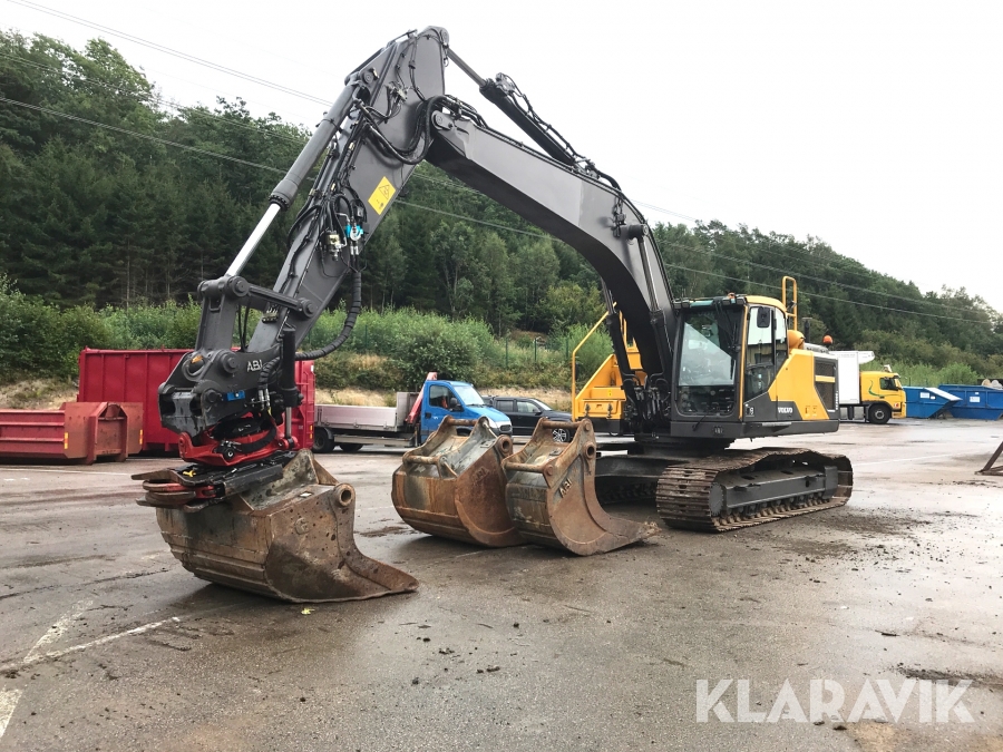 Bandgrävare Volvo EC 250 EL 