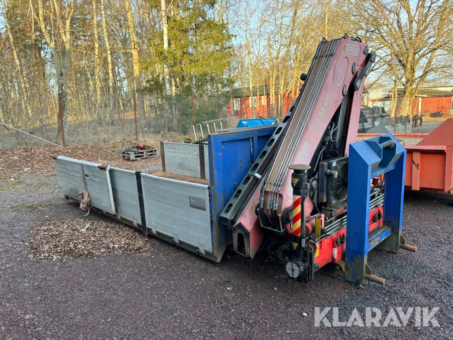 Kranflak CMT med Fassi F235XP