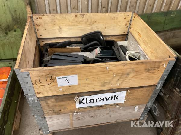 Speglar till lastbilar och maskiner blandade modeller