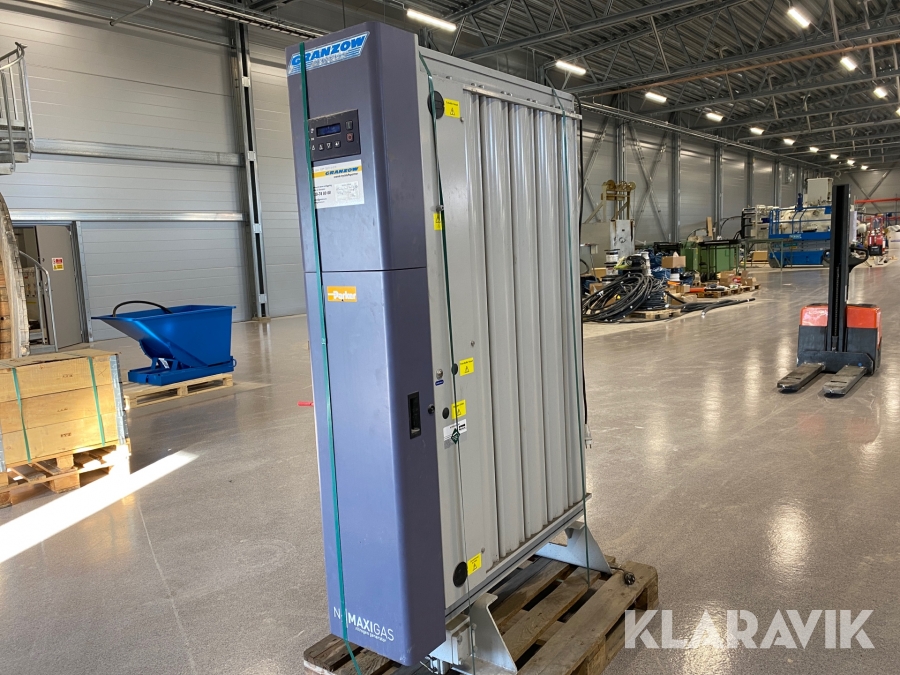 Kvävgasgenerator Parker Maxigas 110 ncall med tank