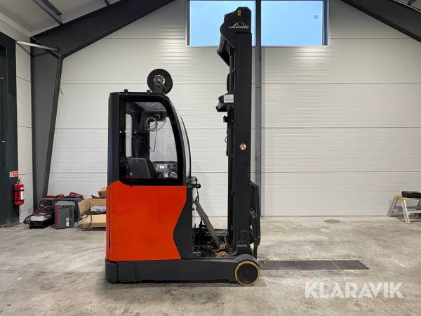 Skjutstativstruck Linde R14-01 med fryshusutförande