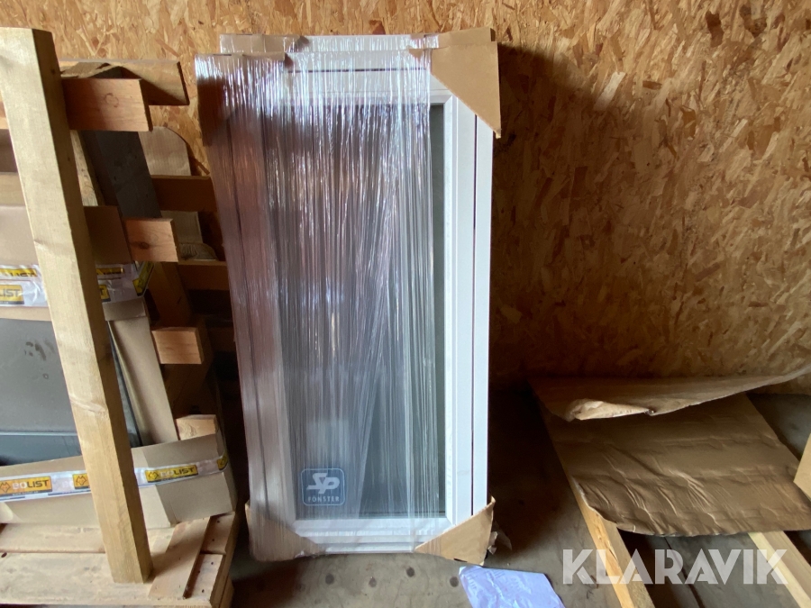 Frostat glas SP Fönster 6-12 aluminium 2 st