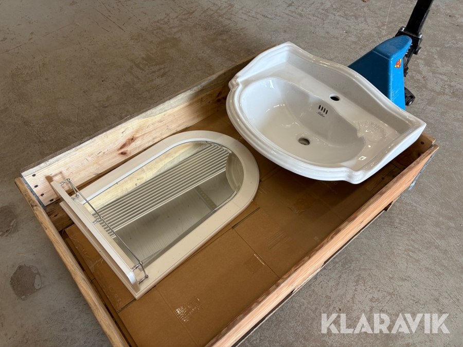 Handfat och Spegel Miller