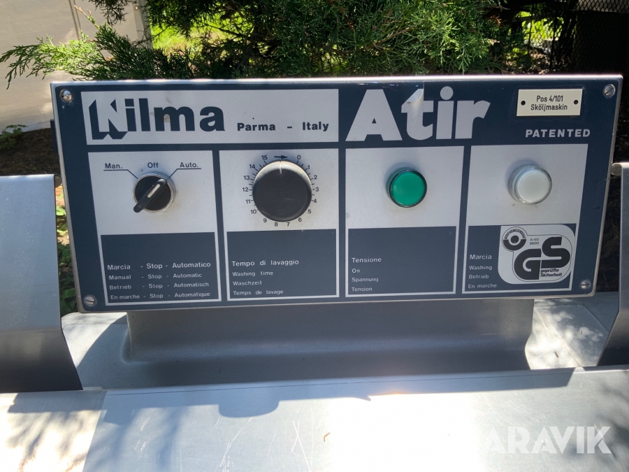 Sköljmaskin Nilma Atir för grönsaker och frukt