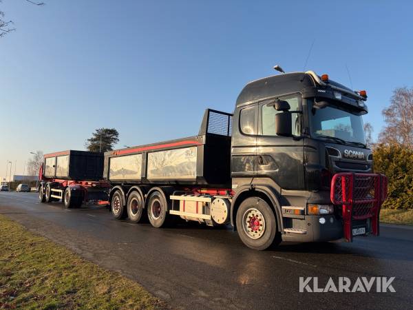 Kassettekipage Scania R560 med tipp