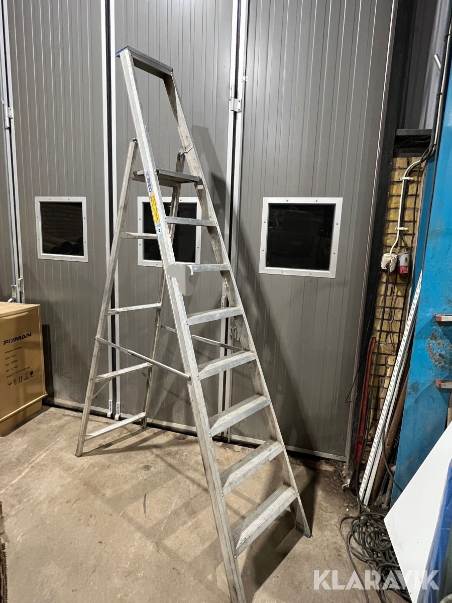 Aluminiumstege Scando Proffs 2 8 steg / 2.0 m