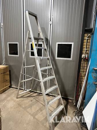 Aluminiumstege Scando Proffs 2 8 steg / 2.0 m