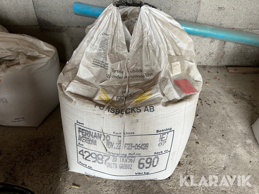 Utsäde åkerböna Forsbecks Fernando åkerböna 4 säckar x 690kg