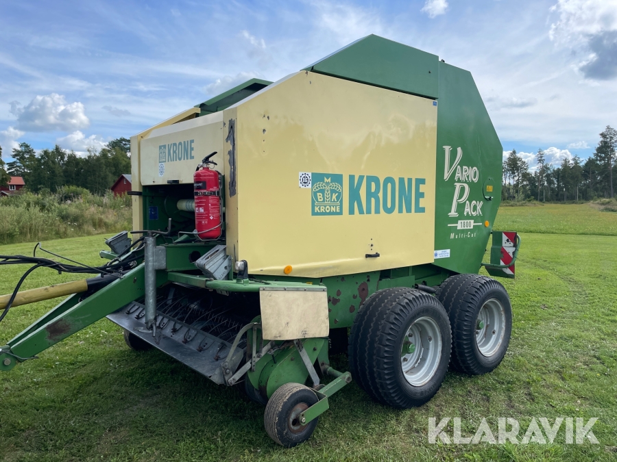 Rundbalspress Krone Vario Pack 1800 Multi -Cut