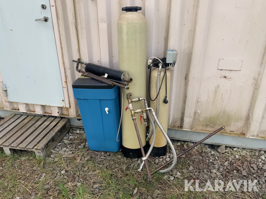 Avsaltningsanläggning och reningsverk för vatten