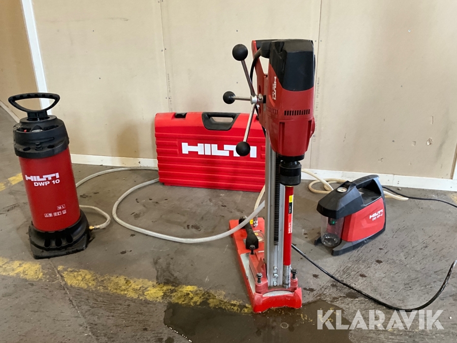 Hilti - Kärnborr med vattentank och vakuumplatta Hilti DD 120