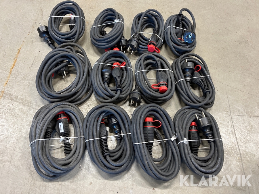 Laddkablar Calix 5 m 12 st
