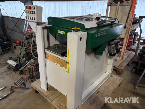 Panelhyvel Moretens Logosol PH260 4kutters med bord och utsugsfläkt