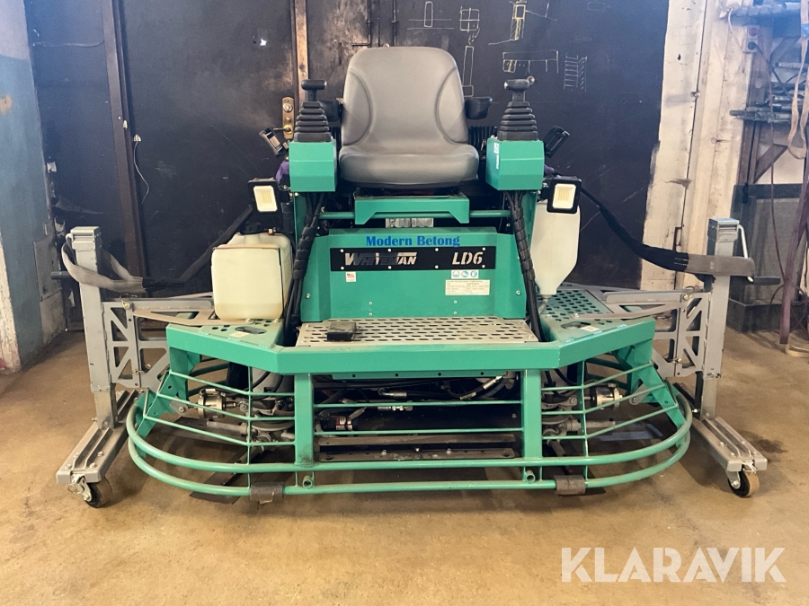 Glättare / Åkglättare betong Whiteman LD6