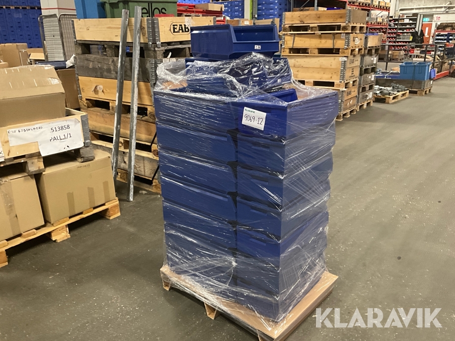 Plastlådor 23st Perstorp