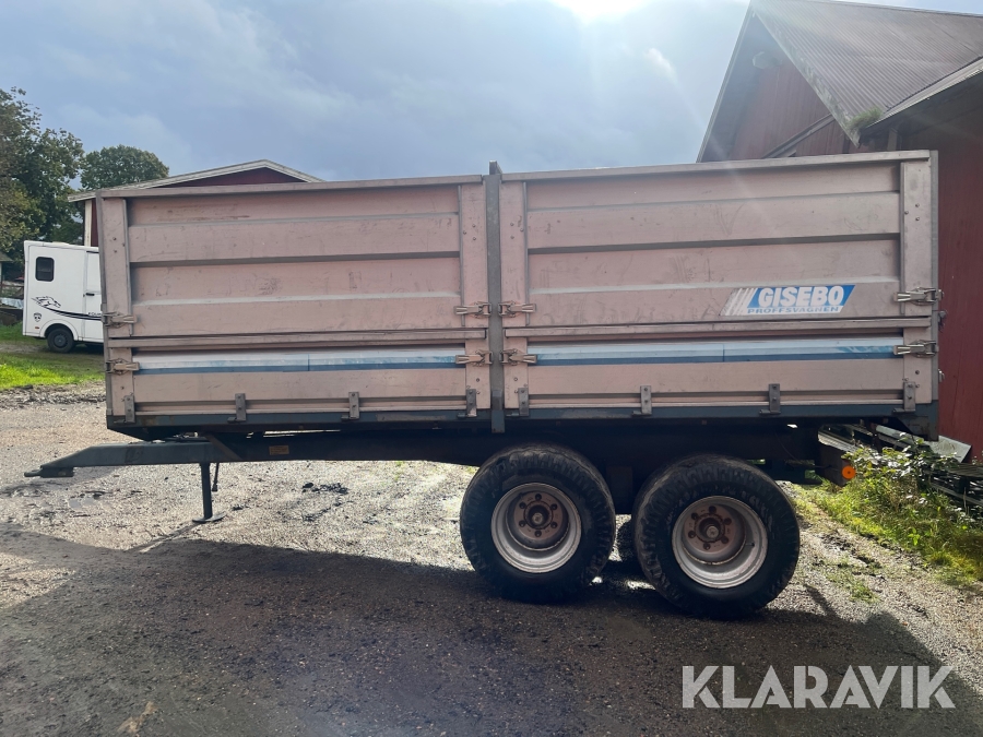 Tippkärra Gisebo TK-1012 10 Ton