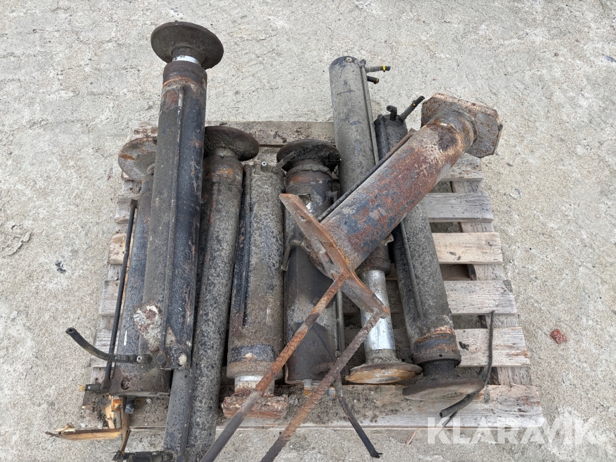 Diverse stödben 8 st