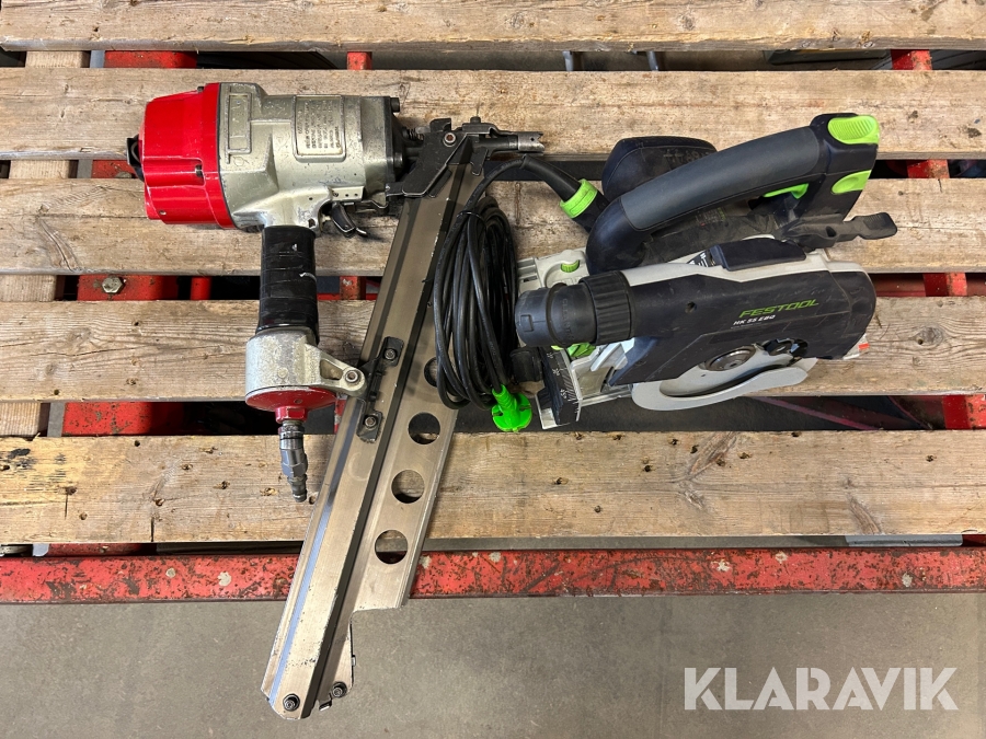 Spikverktyg 1 st, Cirkelsåg 1 st Max / Festool SN 90 A / HK 55 EBQ