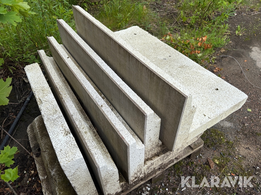 Kantelement och syllbalk