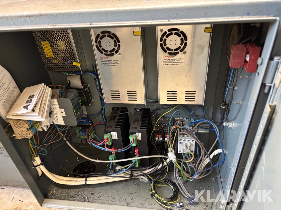 Automatsvarv Meuser+Co med styrsystem och tillbehör