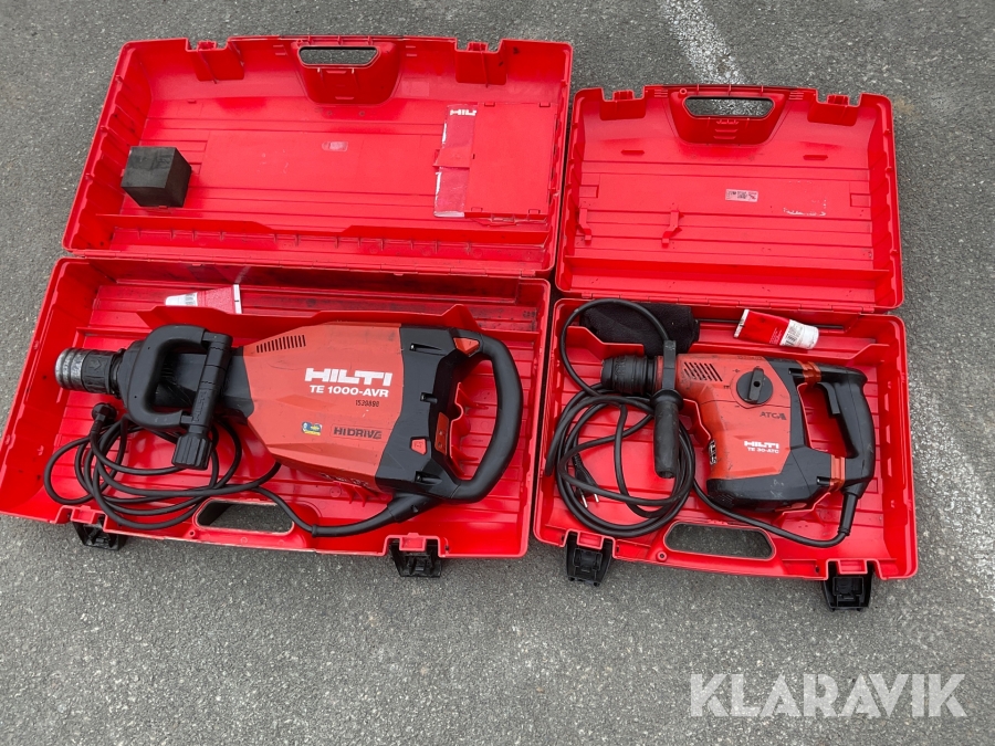 Mejselhammare och Kombihammare Hilti TE 1000 AVR / TE 30 ATC AVR
