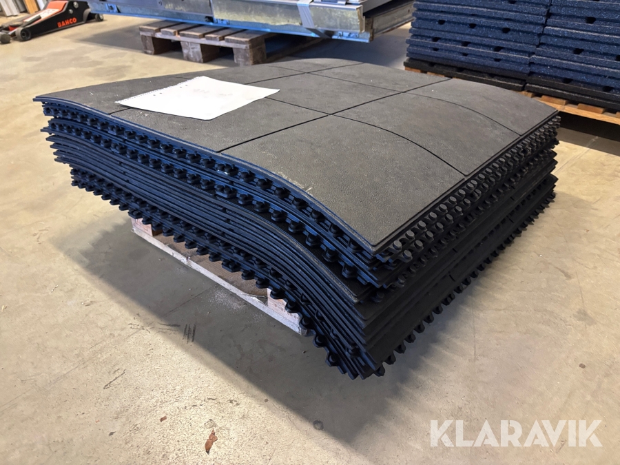 Industrigolv 9,72 m2