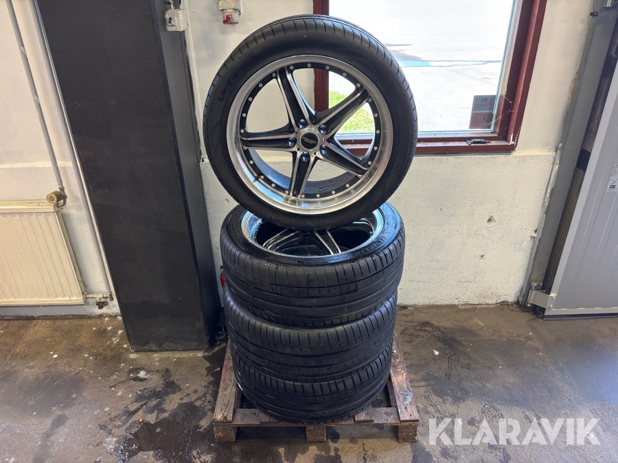 Däck med fälg Inter Action 255/40-19 4st