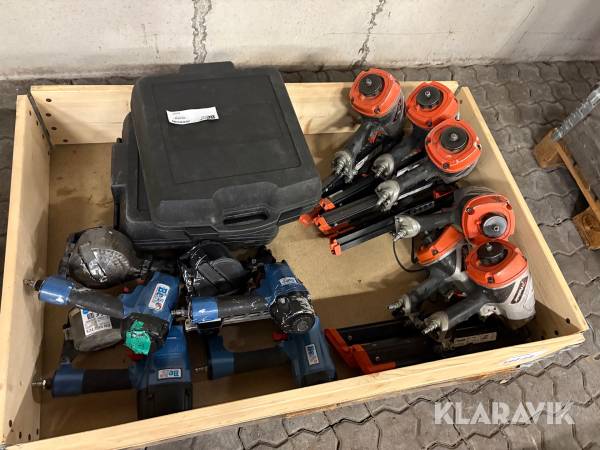 Tryckluftsdrivna Spikpistoler Paslode / BeA 12 st