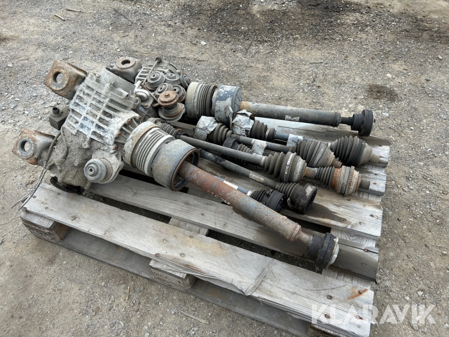 Drivaxlar & slutväxlar Volkswagen T4 syncro