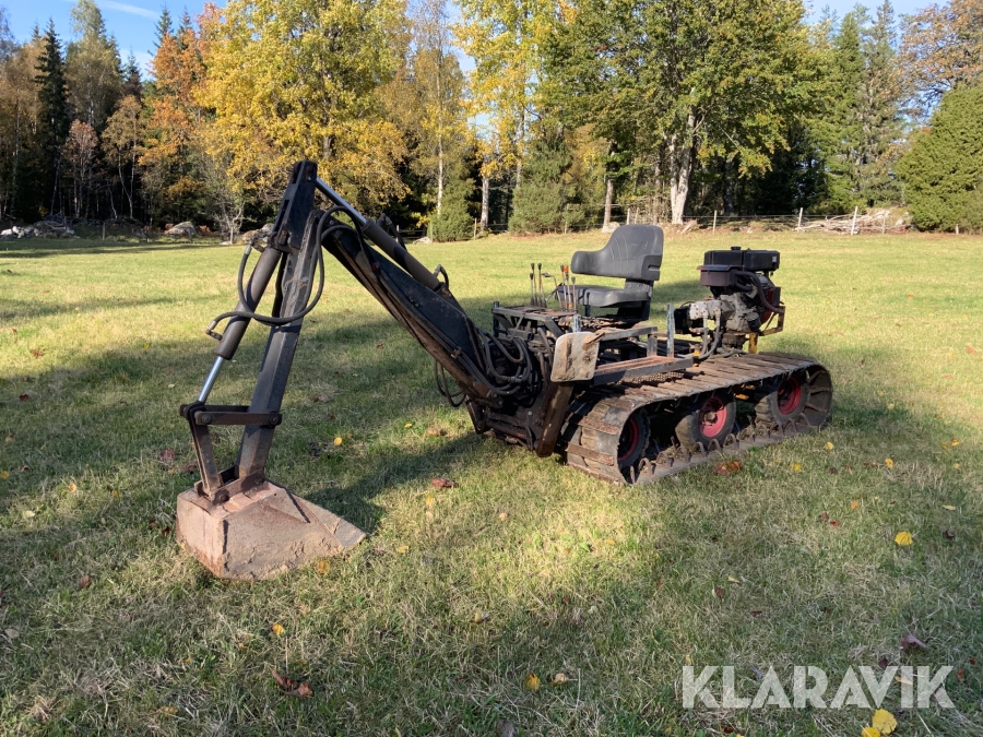 Grävmaskin Myreback maskin Oxen