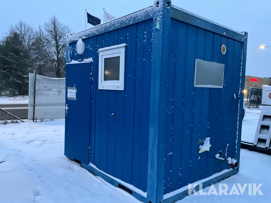 WC & Duschbod Containex DW1