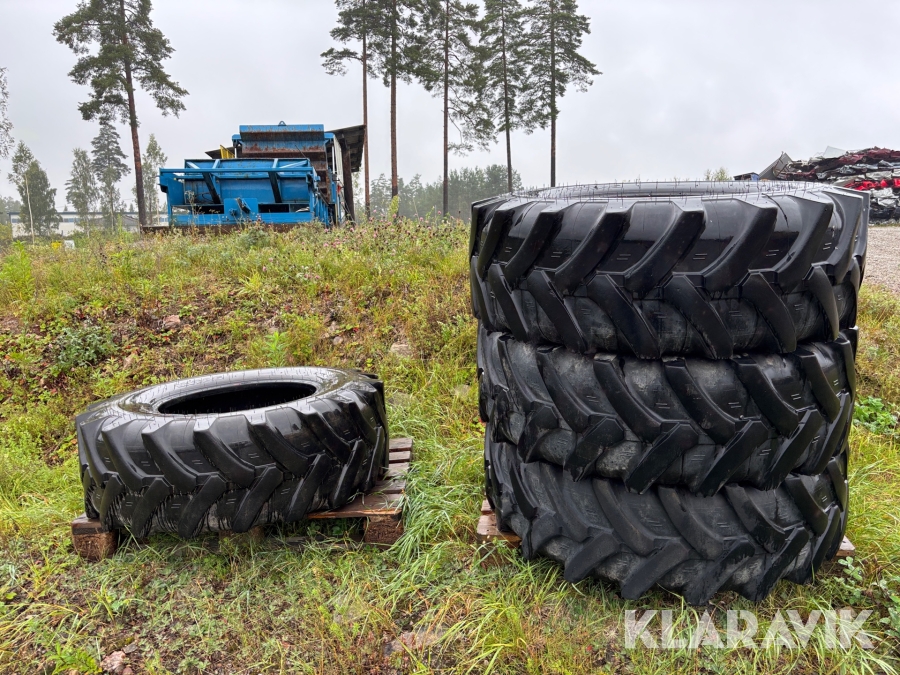 Traktordäck Mitas 15.5/80R24 4 st