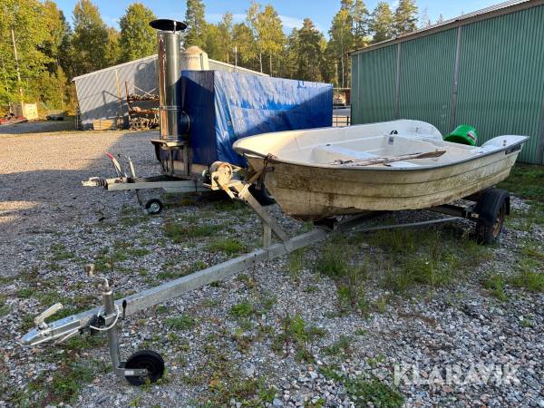 Båt Ryds 405 med trailer