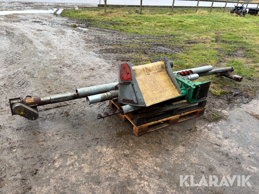 Spannmålsskruv med vinkelväxlar Sveaverken