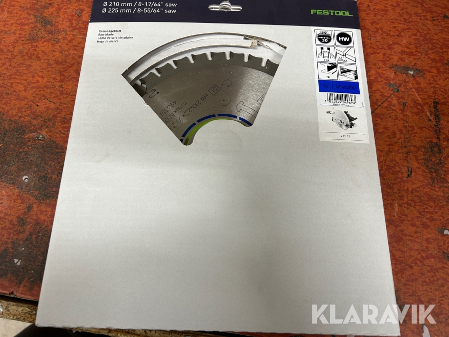 Sågklinga Festool Ø 210 mm