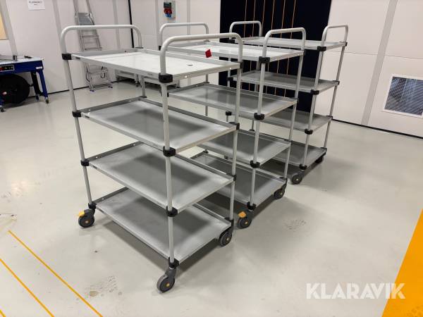 Vagn TRESTON 3st med hjul