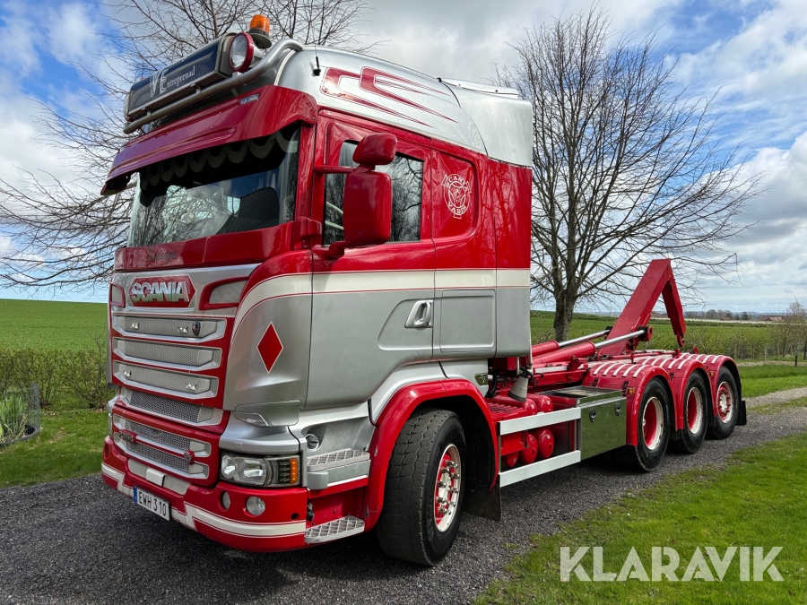 Lastväxlare Scania R520, Svedala, Klaravik auktioner