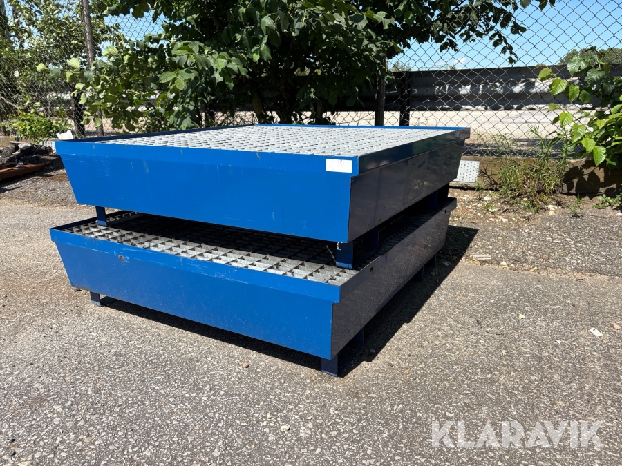 Uppsamlingskärl avsedd för olja