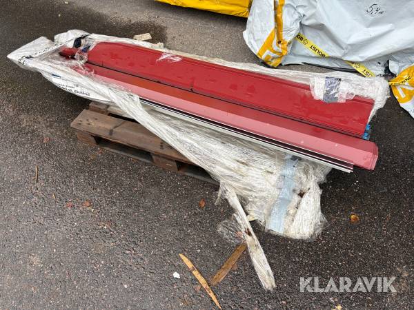 Nockplåt, fotplåt och ränndalsplåt