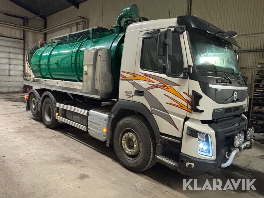 Slamsugarbil Volvo FMX 450