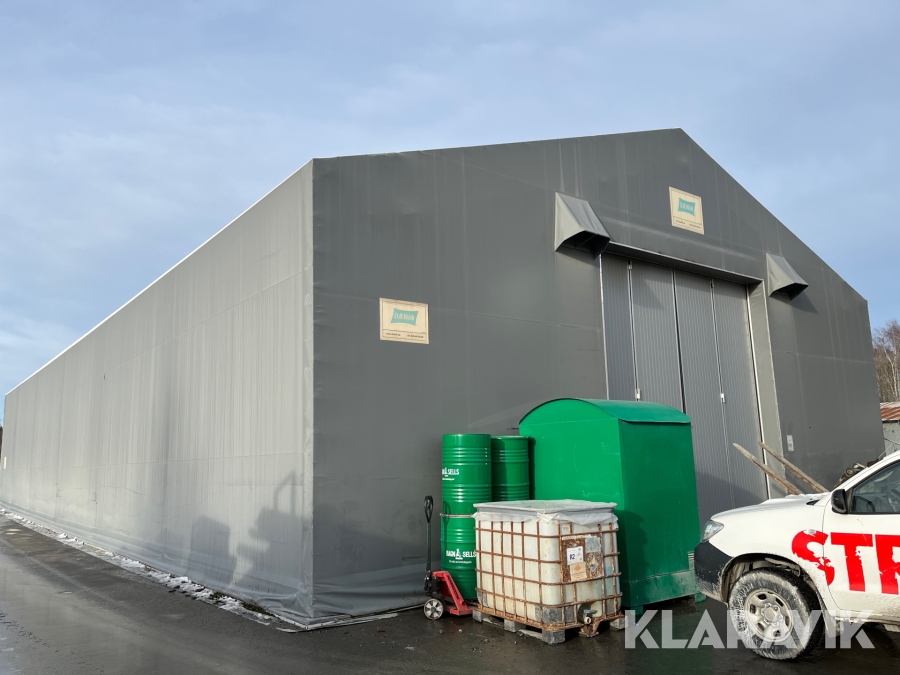 Tält Arbetstält O.B.Wiik KJ15 450 kvm