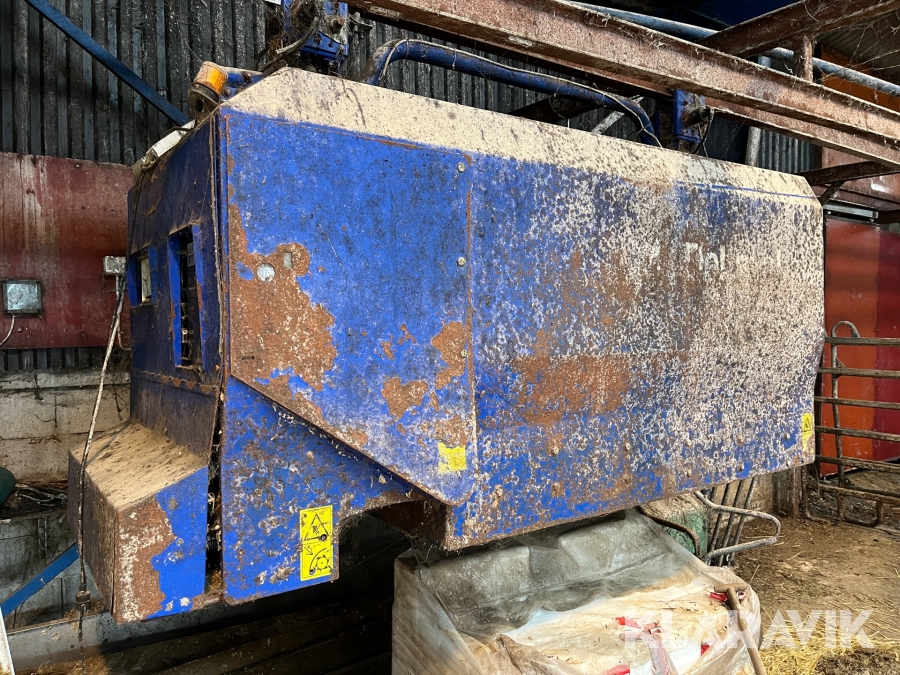 Grovfodervagn Delaval rälshängd