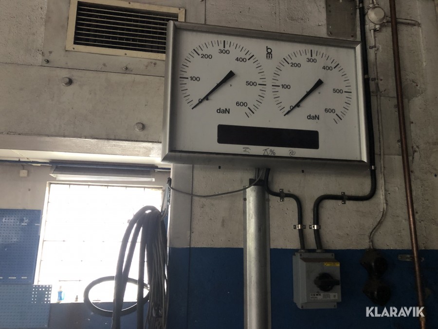 Rullbromsprovare BMX010 Turbo