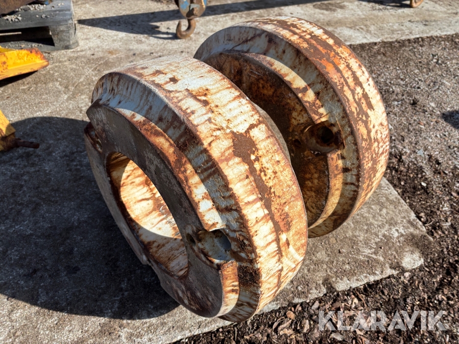 Hjulvikter Ford 222kg 2 st