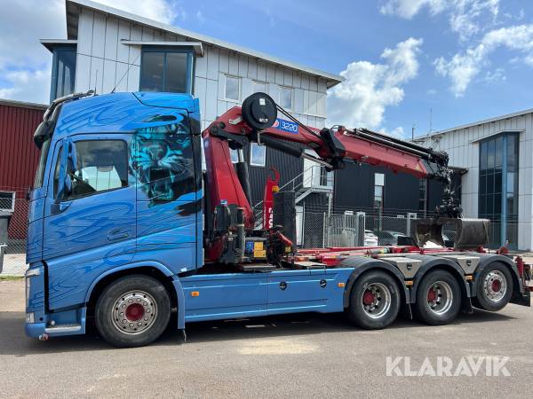 Kranväxlare Volvo FH540 med gripskopa